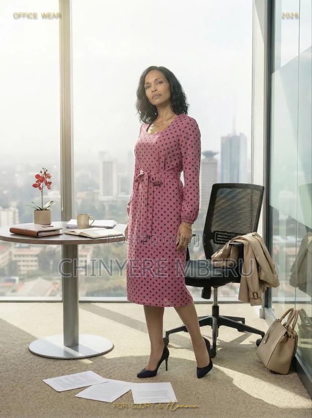 Heavy Chiffon Shift Dress - main view