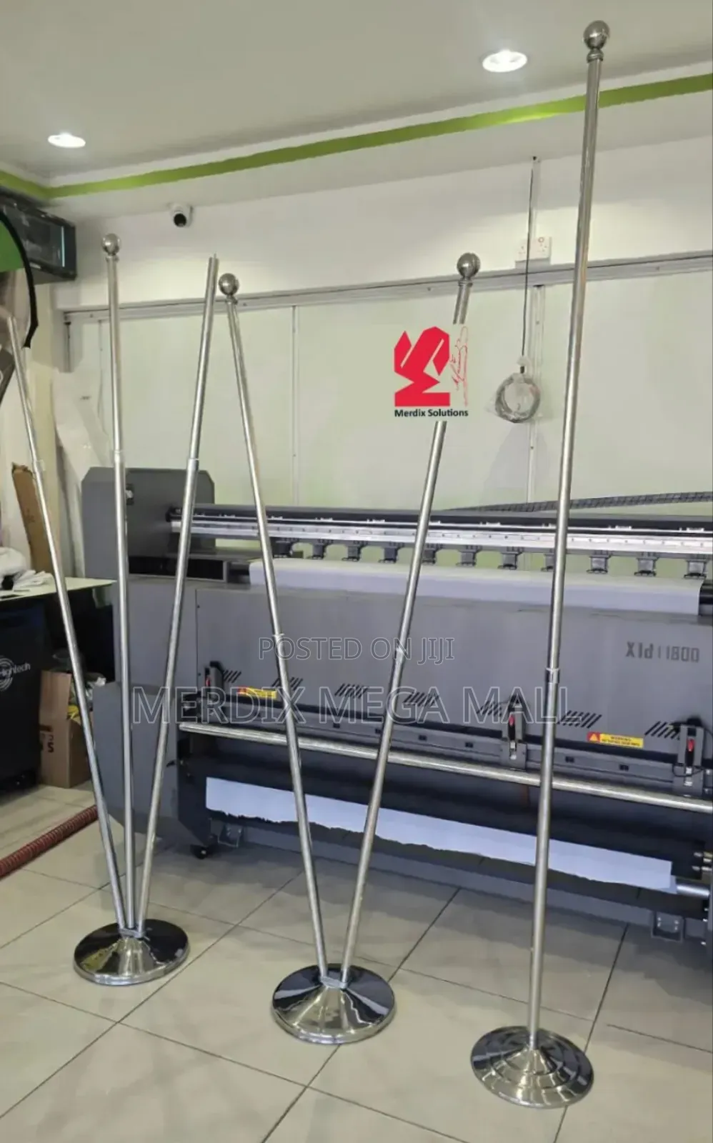 Triple Flags Stand, Flag Stands, Flags