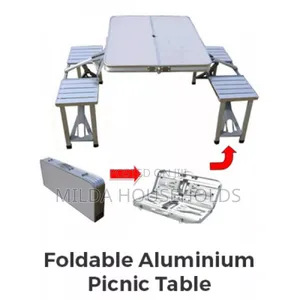 Folding Adjustable Lightweight Outdoor Portable Picnic Table