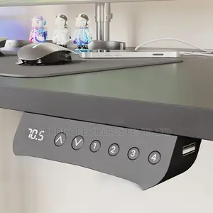 Standing Desk; 1.4 Meter Sit And Stand Electric Height Office Desk