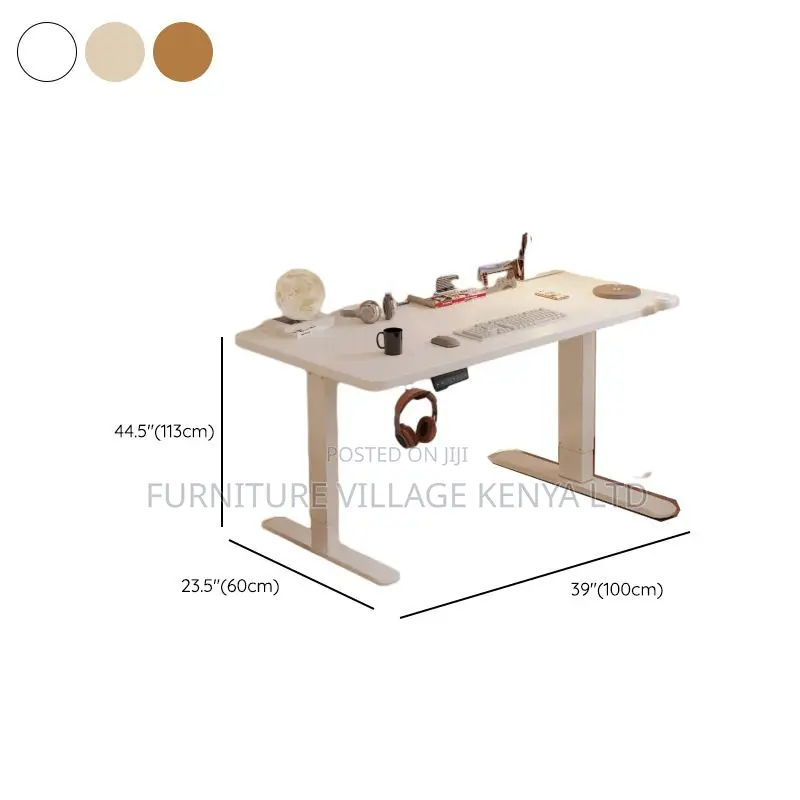 Standing Desk; 1.4 Meter Sit And Stand Electric Height Office Desk