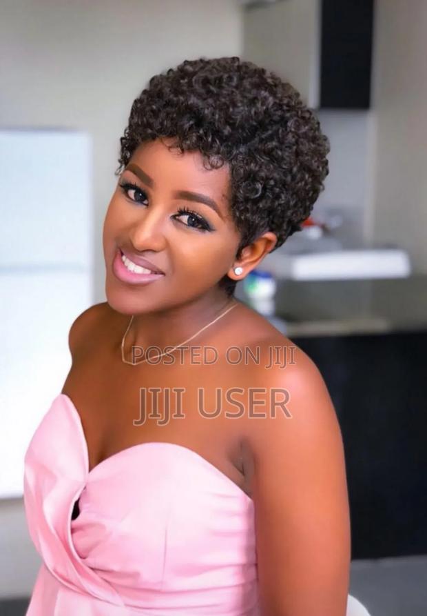 Low Cut Curly Wig - main view