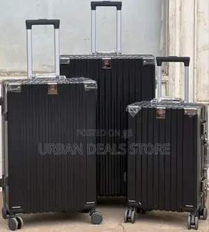 3 in 1 Managerial Bossy Aliminium Flame Zippless Suitcase Briefcase
