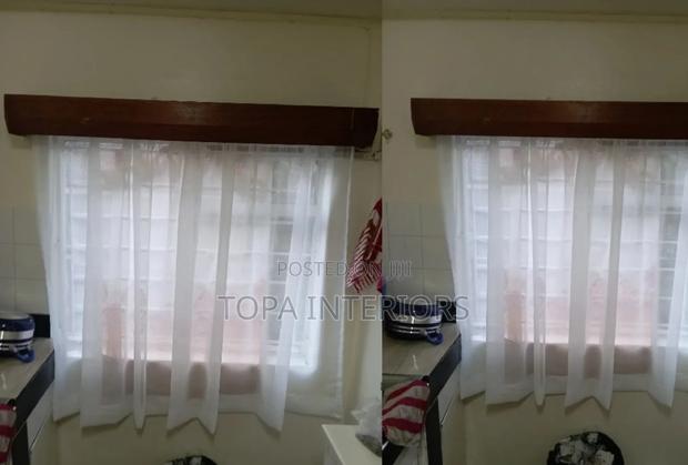 Short Kitchen Sheers for Kitchen Privacy