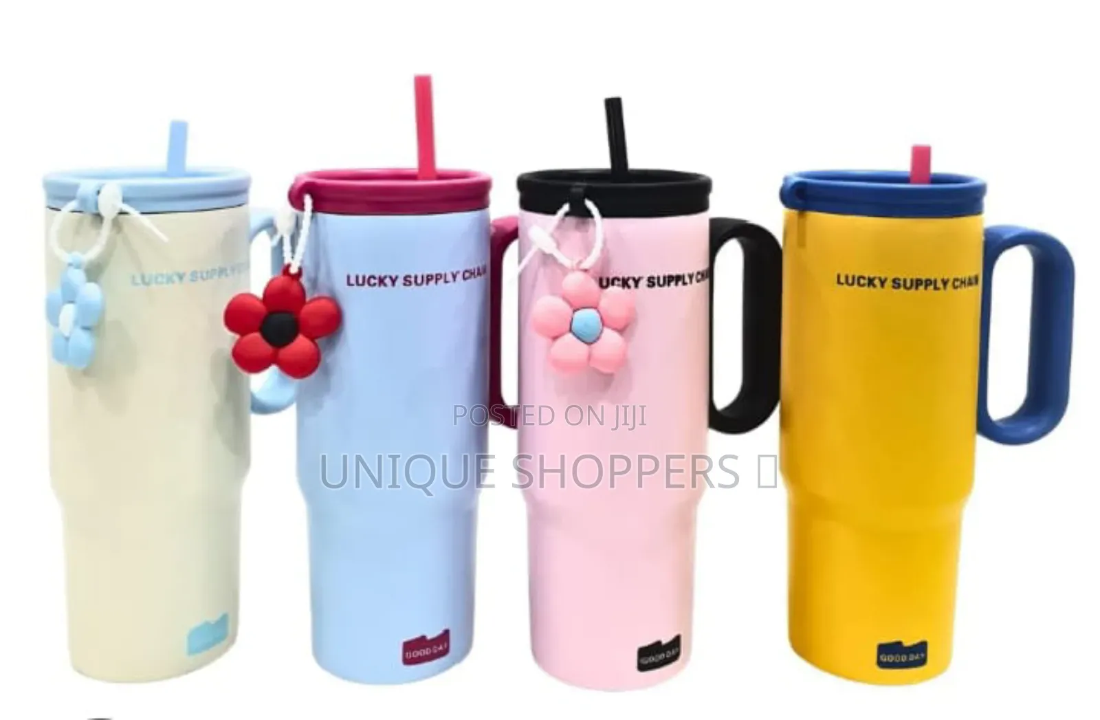 Insulated Stanley Cup With Straw