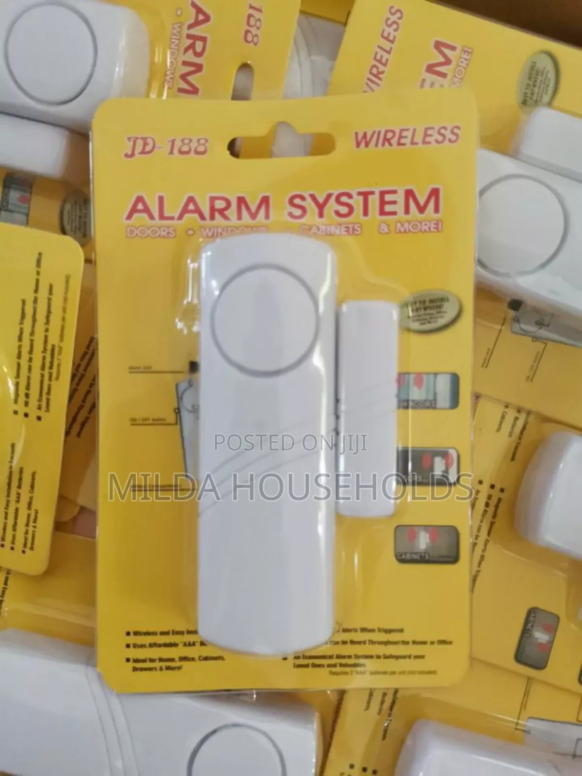 Wireless Alarm System Anti Theft Magnetic Door/ Window Sensor.