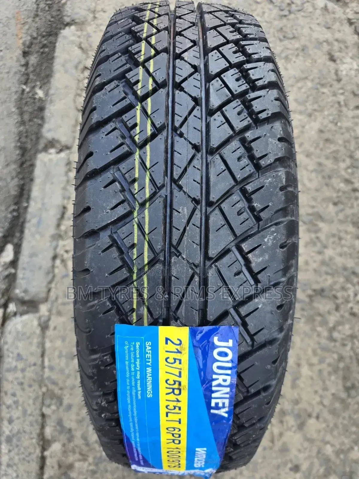 215 /75 R15 Journey Tyres (All Terrein)