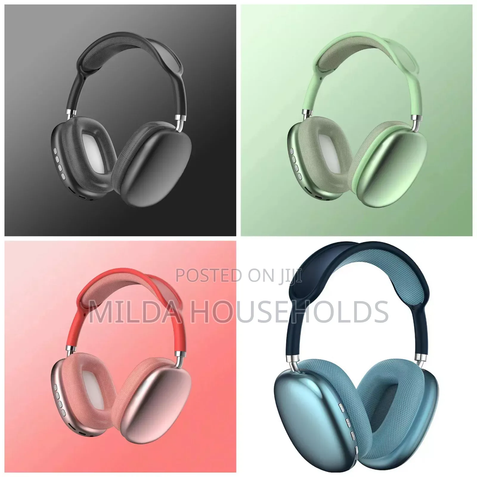 Wireless Noise Cancelling Headset P9 Pro Max Bluetooth Earphones