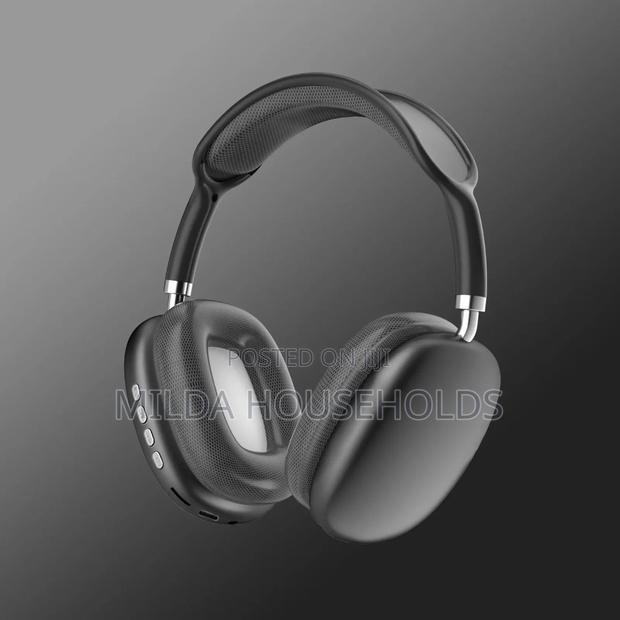 Wireless Noise Cancelling Headset P9 Pro Max Bluetooth Earphones - thumbnail 2