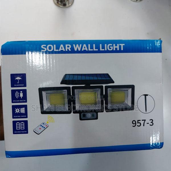 Solar Motion Sensor Lights Outdoor Waterproof Solar 957- Wall Lamp - main view