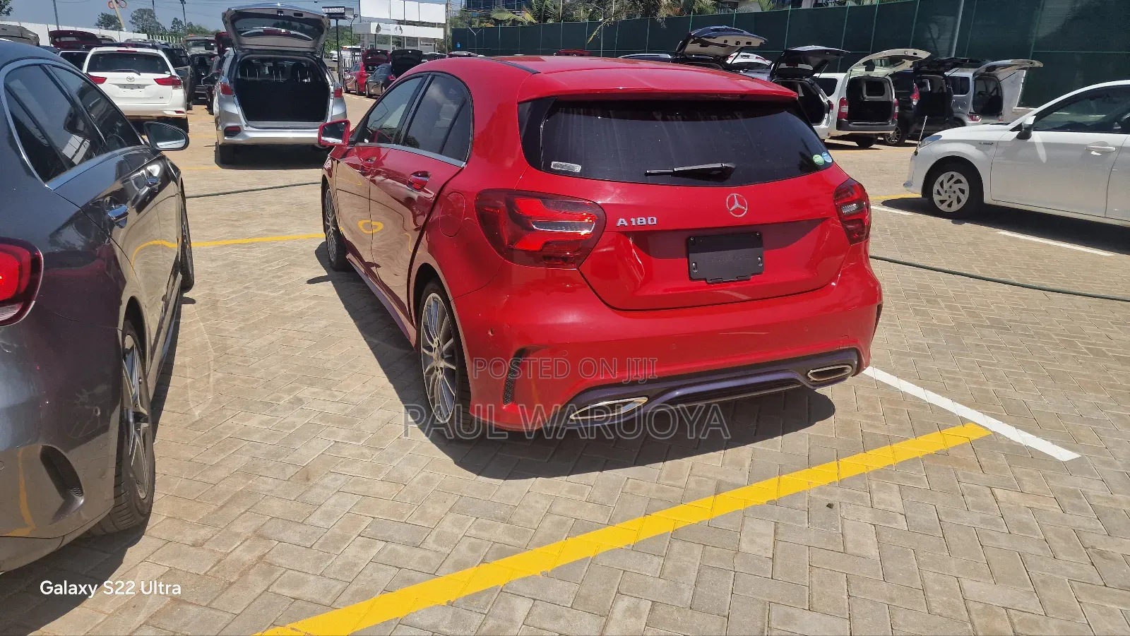 Mercedes-Benz A-Class 2018 Red
