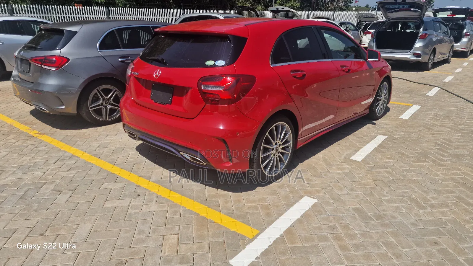 Mercedes-Benz A-Class 2018 Red