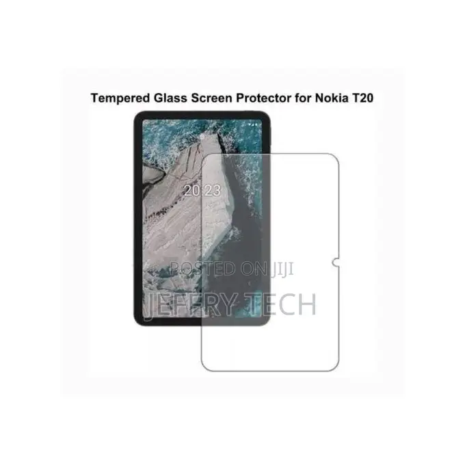 Naflas Tempered Glass Screen Protector for Nokia Tab T21