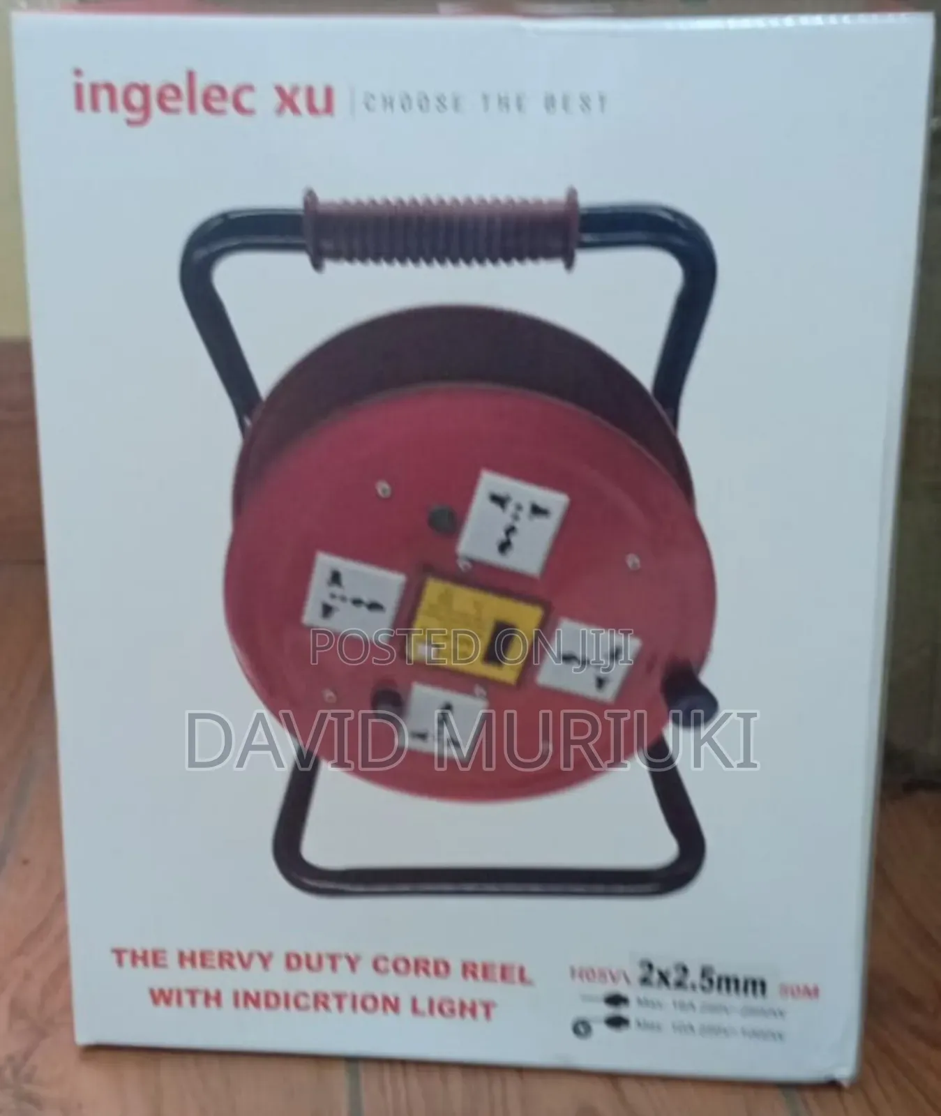 Extension Reel 50 M by 2.5mm