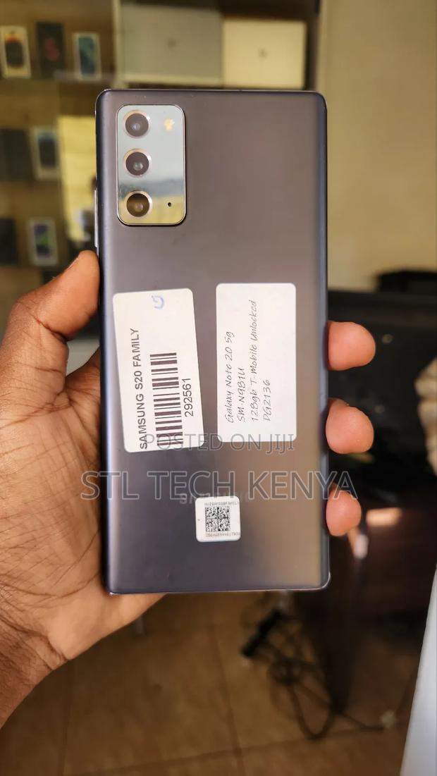 Samsung Galaxy Note 20 5G 128 GB Gray - main view