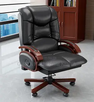 Executive Leather Reclining Director's Chair