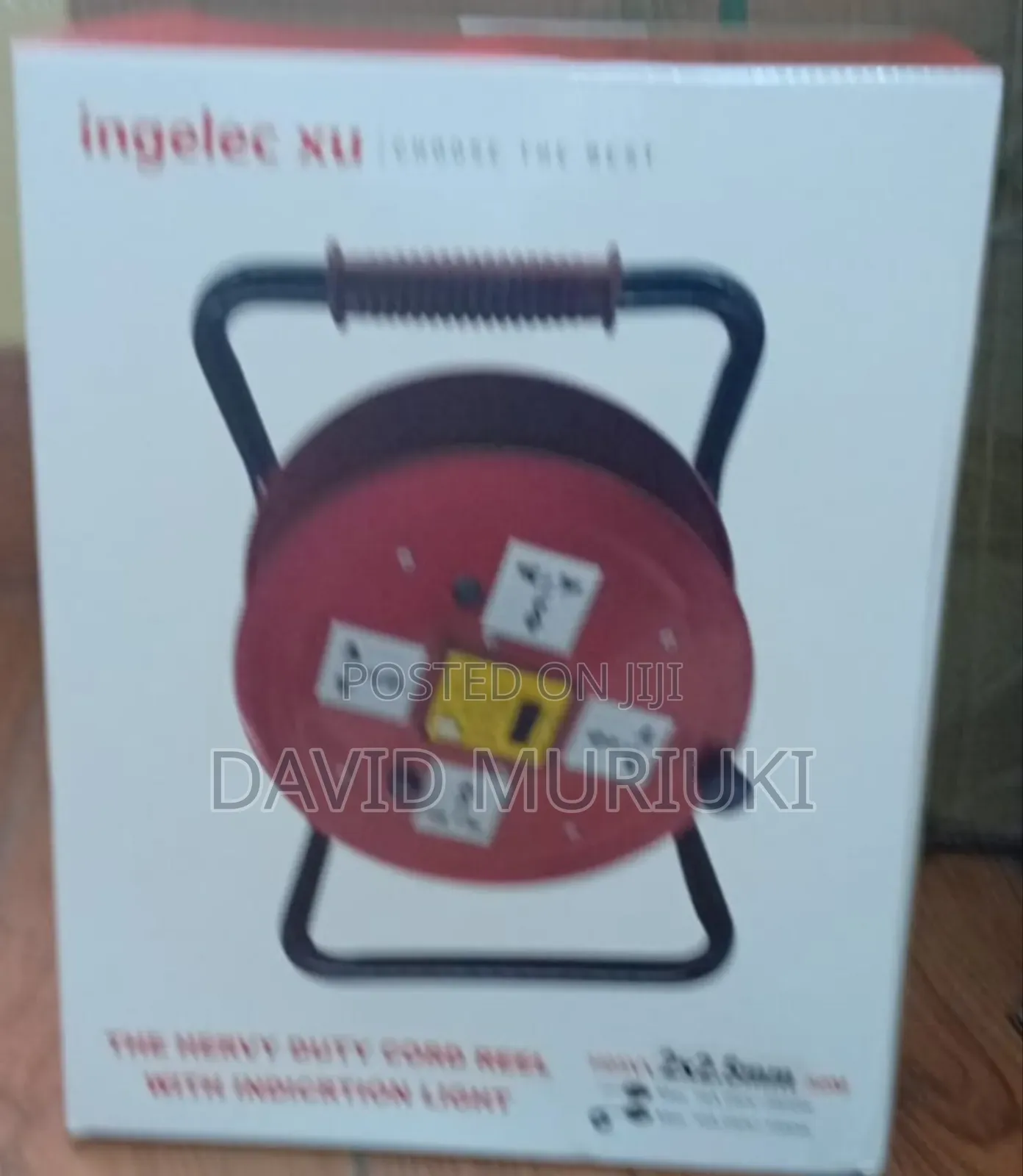 50m Extension Reel Cable 2.5mm Heavy Duty