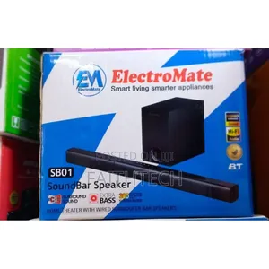 *Electromate Powerful Sb01 Soundbar Speaker With Subwoofer