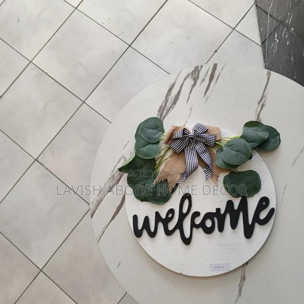 Hanging Welcome Decor .