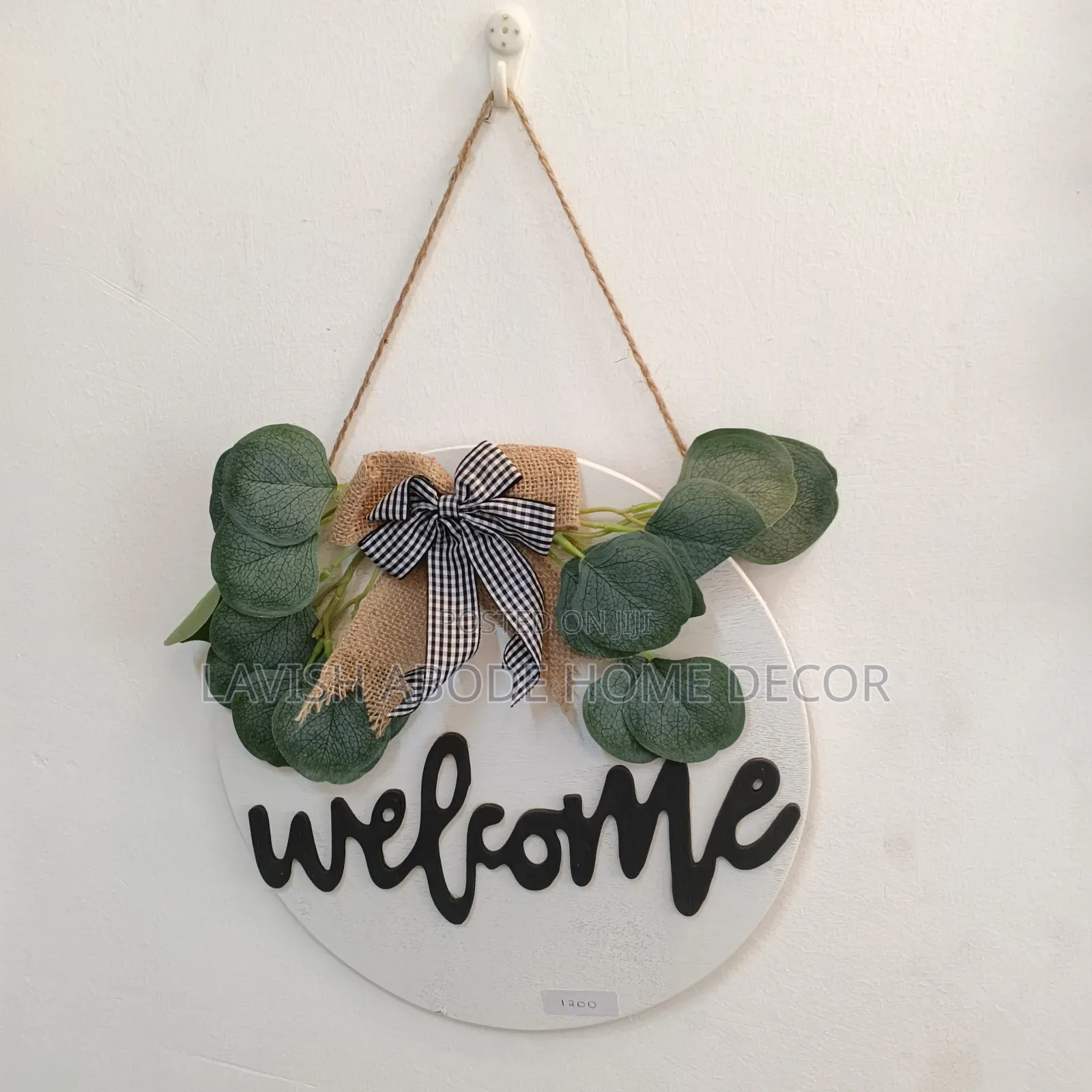Hanging Welcome Decor .