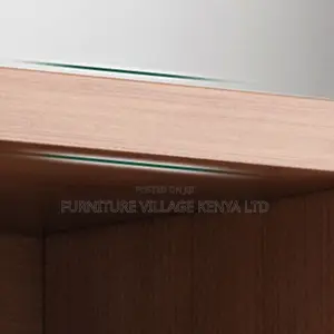 Office Bookccase; 5-tier Wooden Office Storage Bookcase