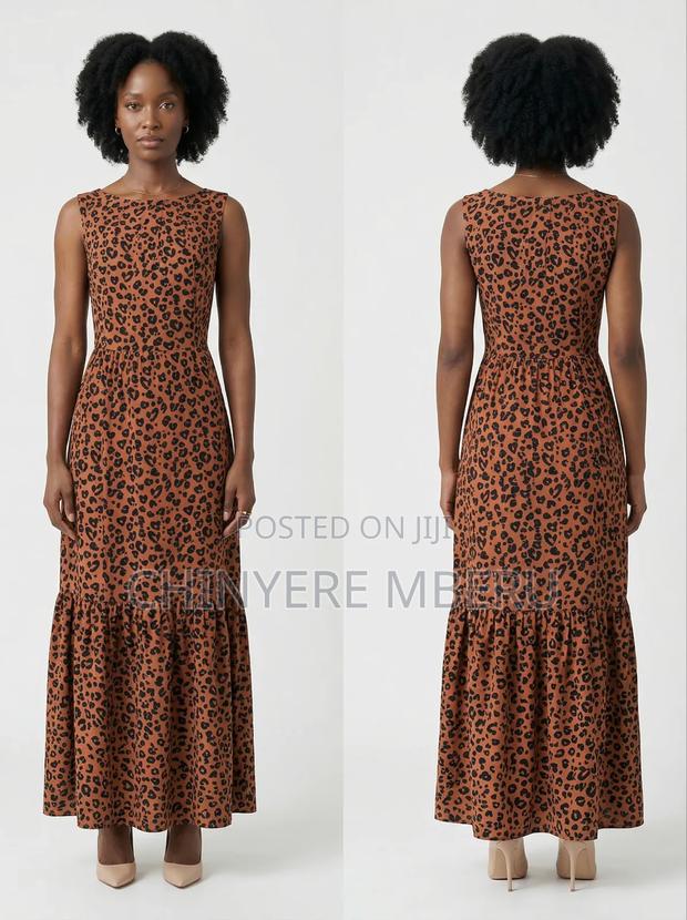Heavy Chiffon Tiered Dress - thumbnail 2