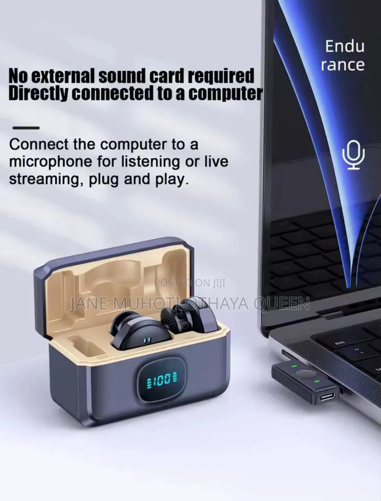 Wireless Lavalier Microphone 2.4g