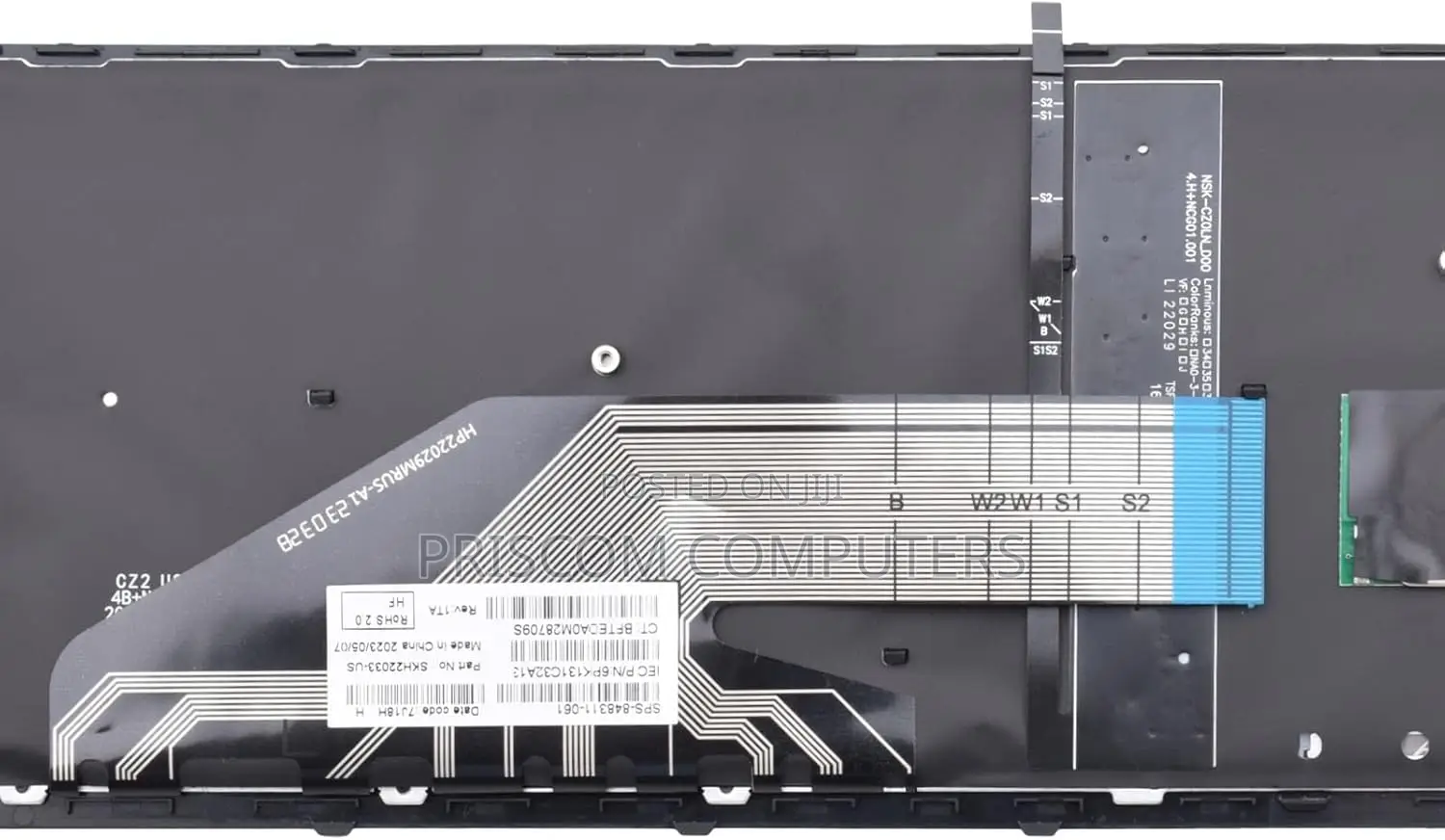 Hp Zbook 15 G3 Backlight Us Laptop Keyboard