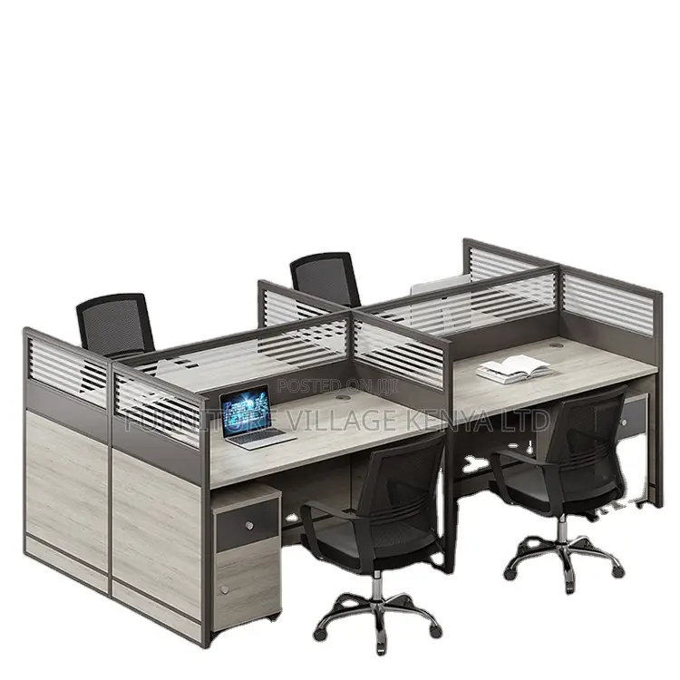 Office Workstation ; 2- Way Modular Office Workstation