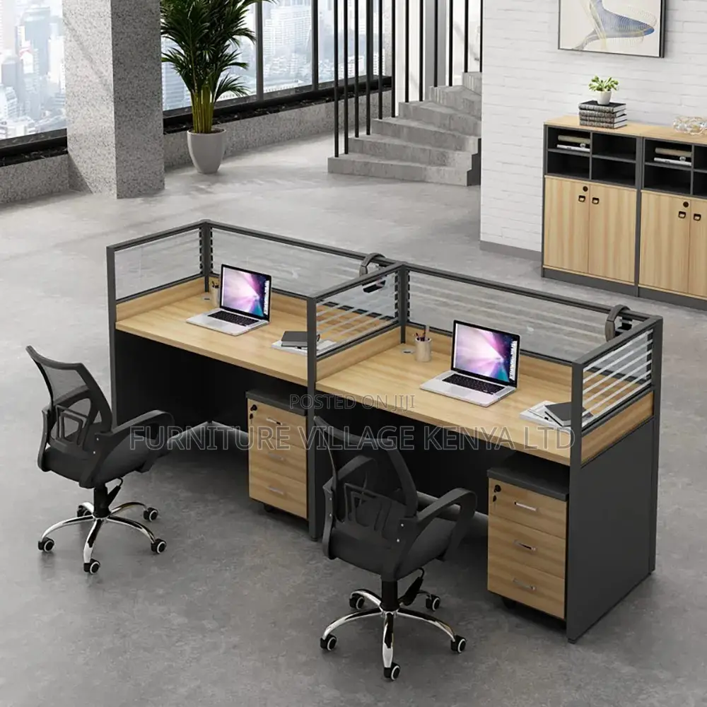 Office Workstation ; 2- Way Modular Office Workstation