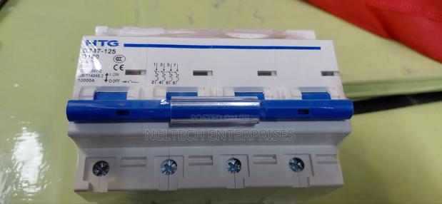 MCB 4 Pole 125 Amps - main view