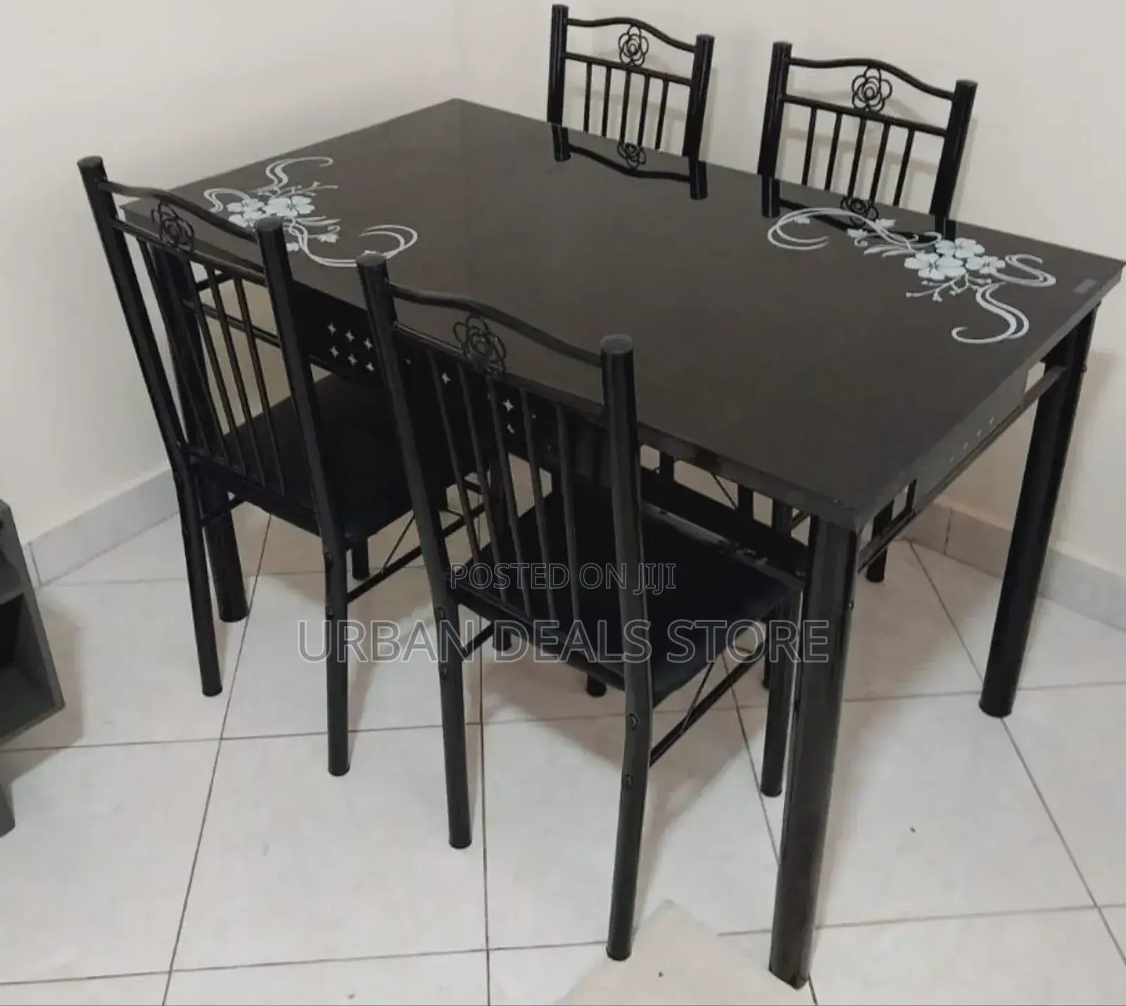 Executive 4 Sitter Dinning Table Set