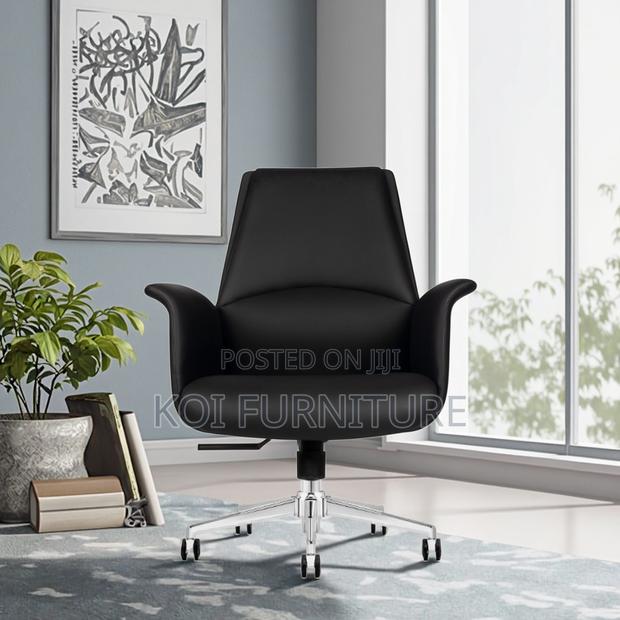 Office Chairs; Luxury Ceo Executive Office Leather Chair - thumbnail 9
