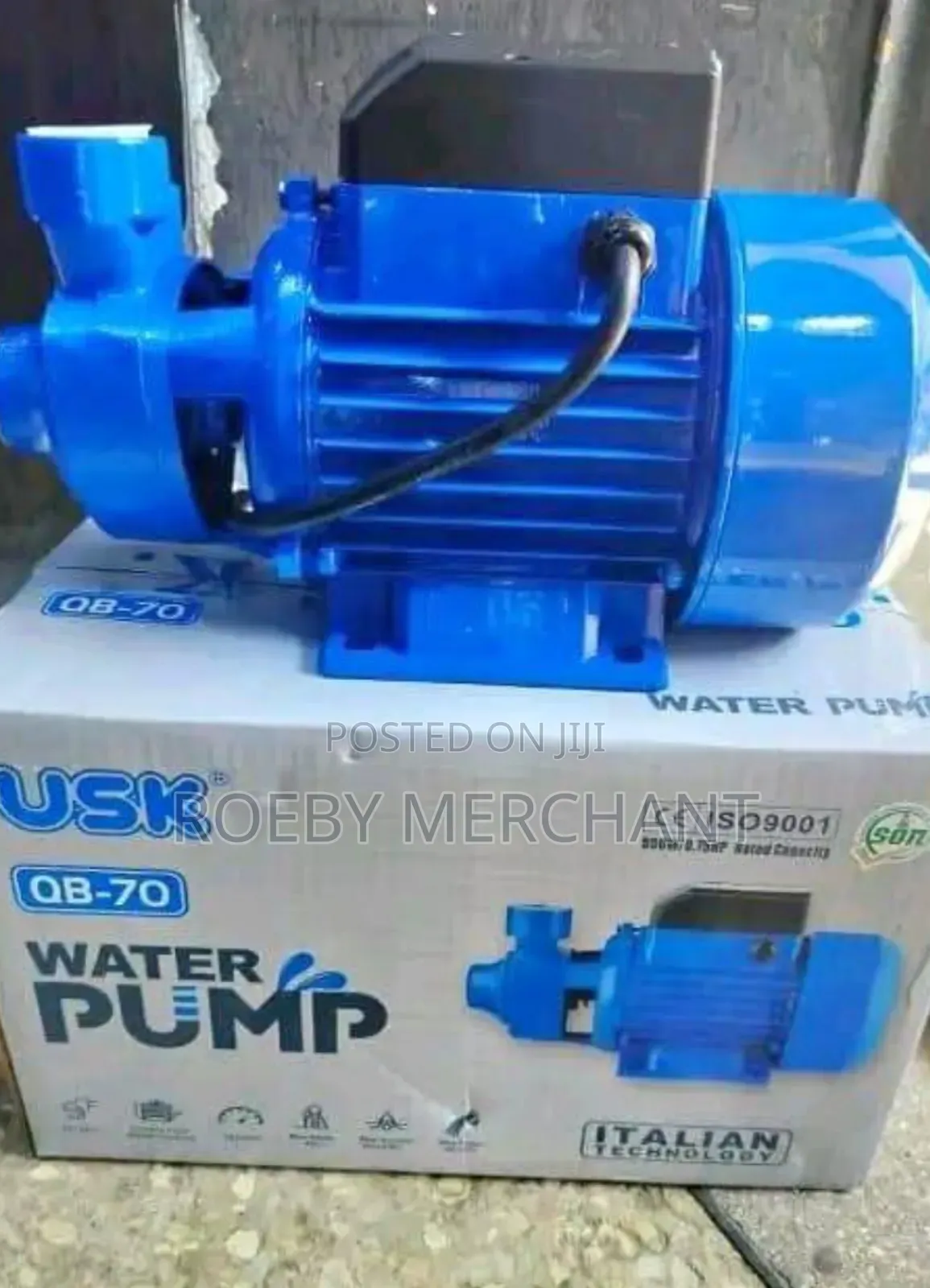Usk Water Pump/Booster Water Pump 0.75hp