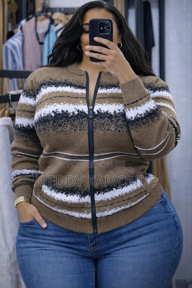 Stripe Sweater/Cardigan