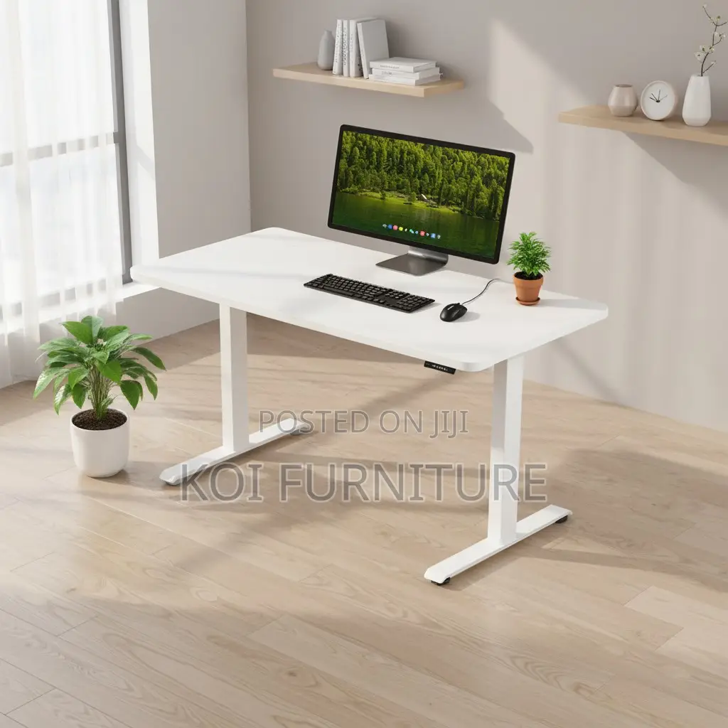 Office Desk; Electric Height Adjustable Smart Office Desk