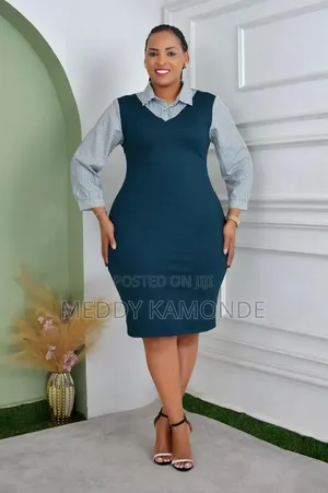 Navy Blue Official Dresses