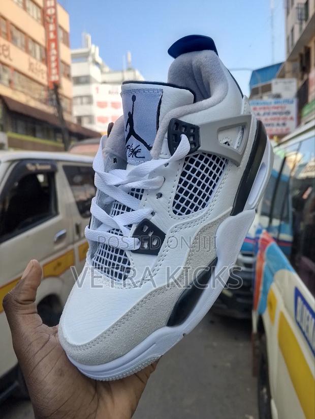 Air Jordan 4 Military Black Sneakers