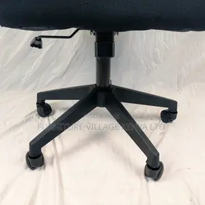 Office Chair; Black Headrest Office Chair