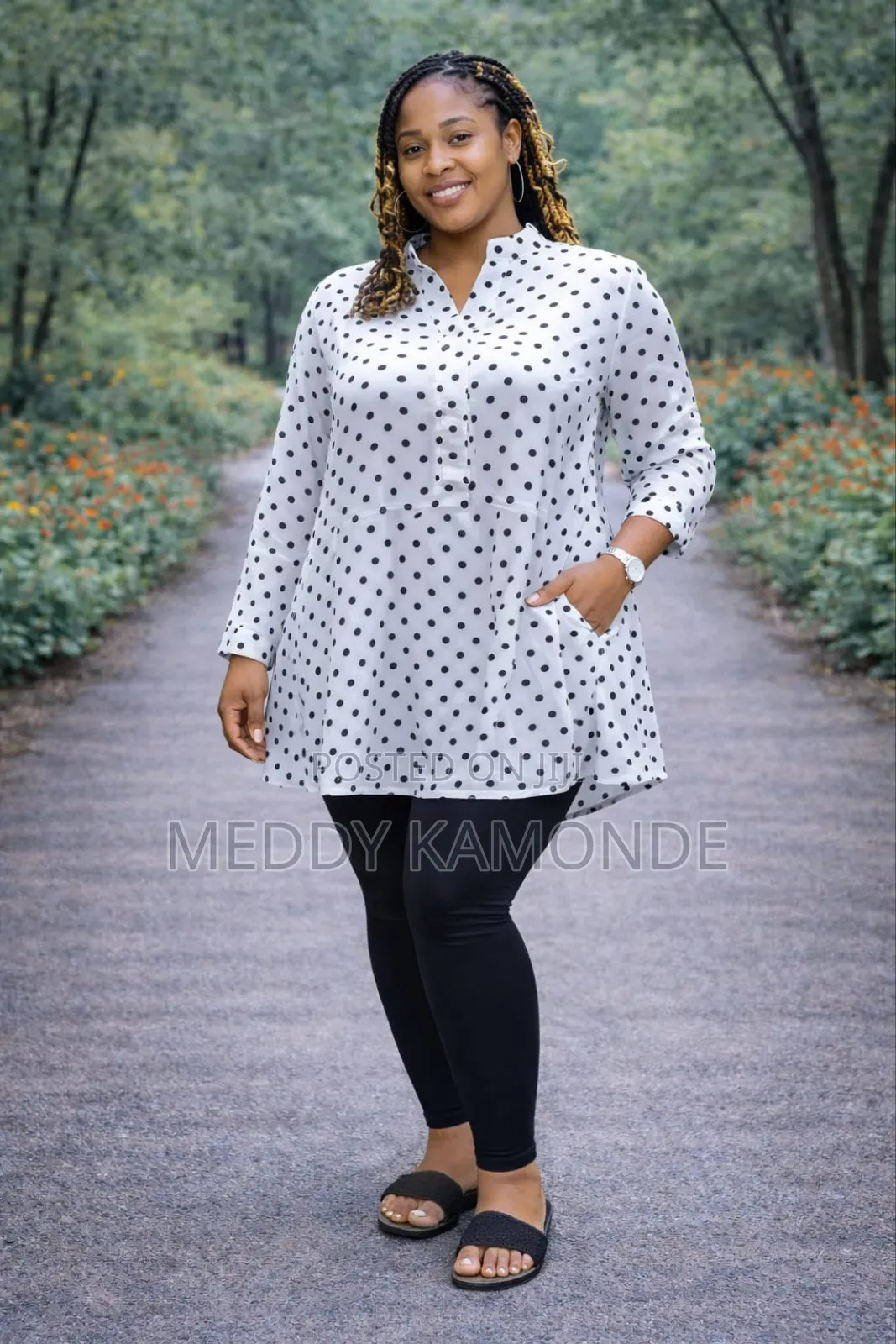 Polka Dot Free Blouse