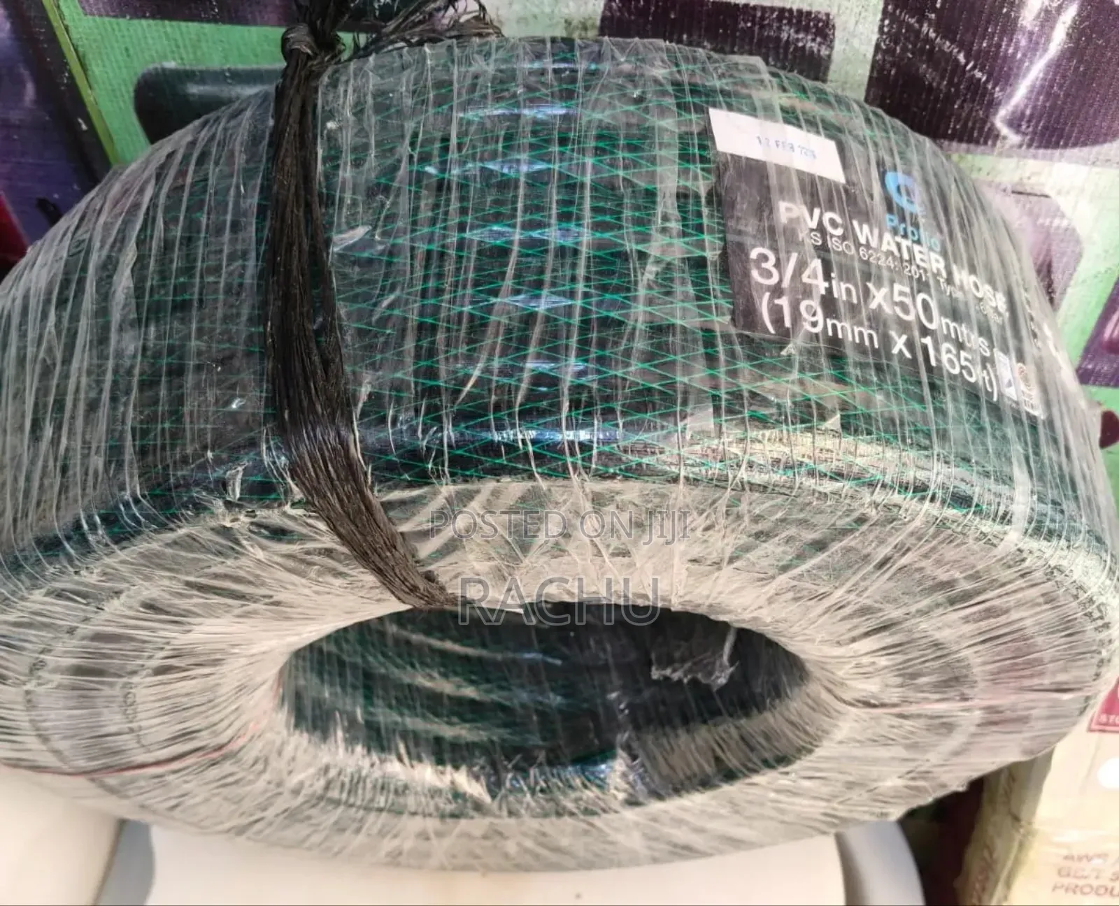 Hose Pipe Green Braided 3/4 X 50m