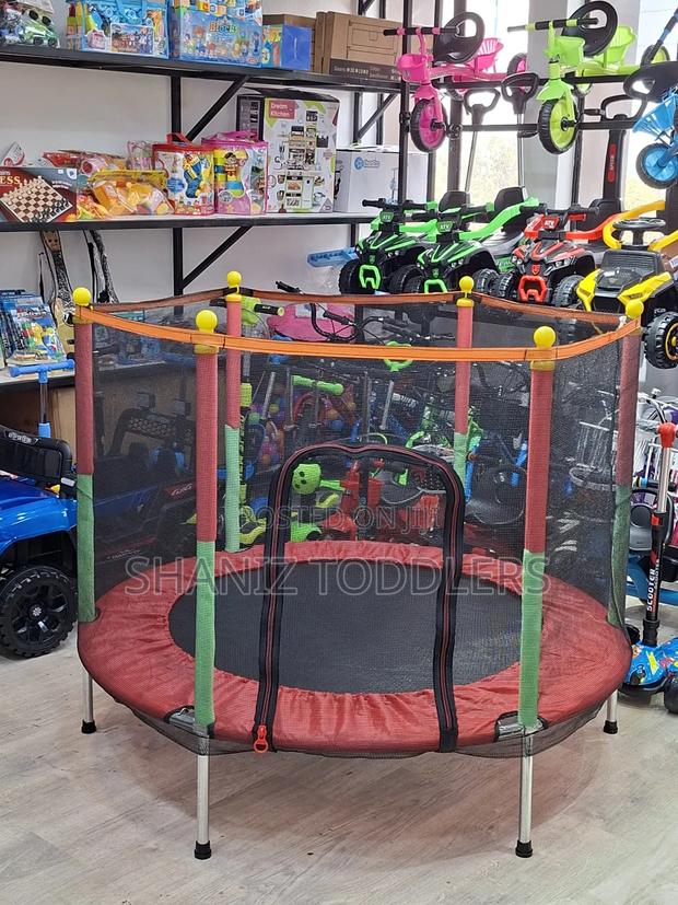 Kids Exercise Jumping Trampoline (4ft ) - thumbnail 2