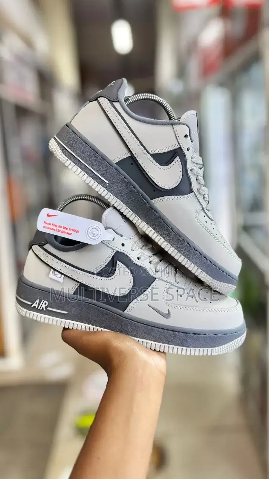 Nike Air Force Low Wolf Grey Sneakers