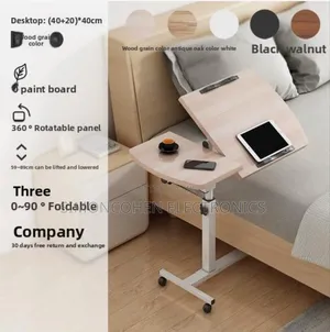 Adjustable Laptop Desk With Wheels