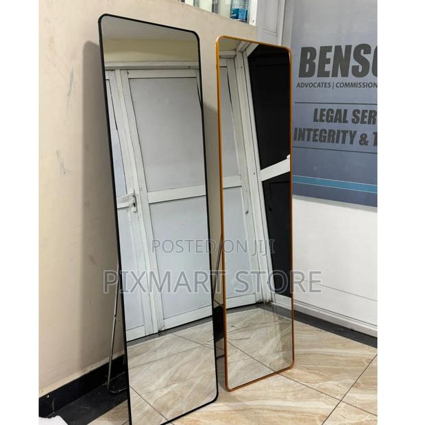 Mini Linglong Gold Full Length Dressing Mirror 151×41cm