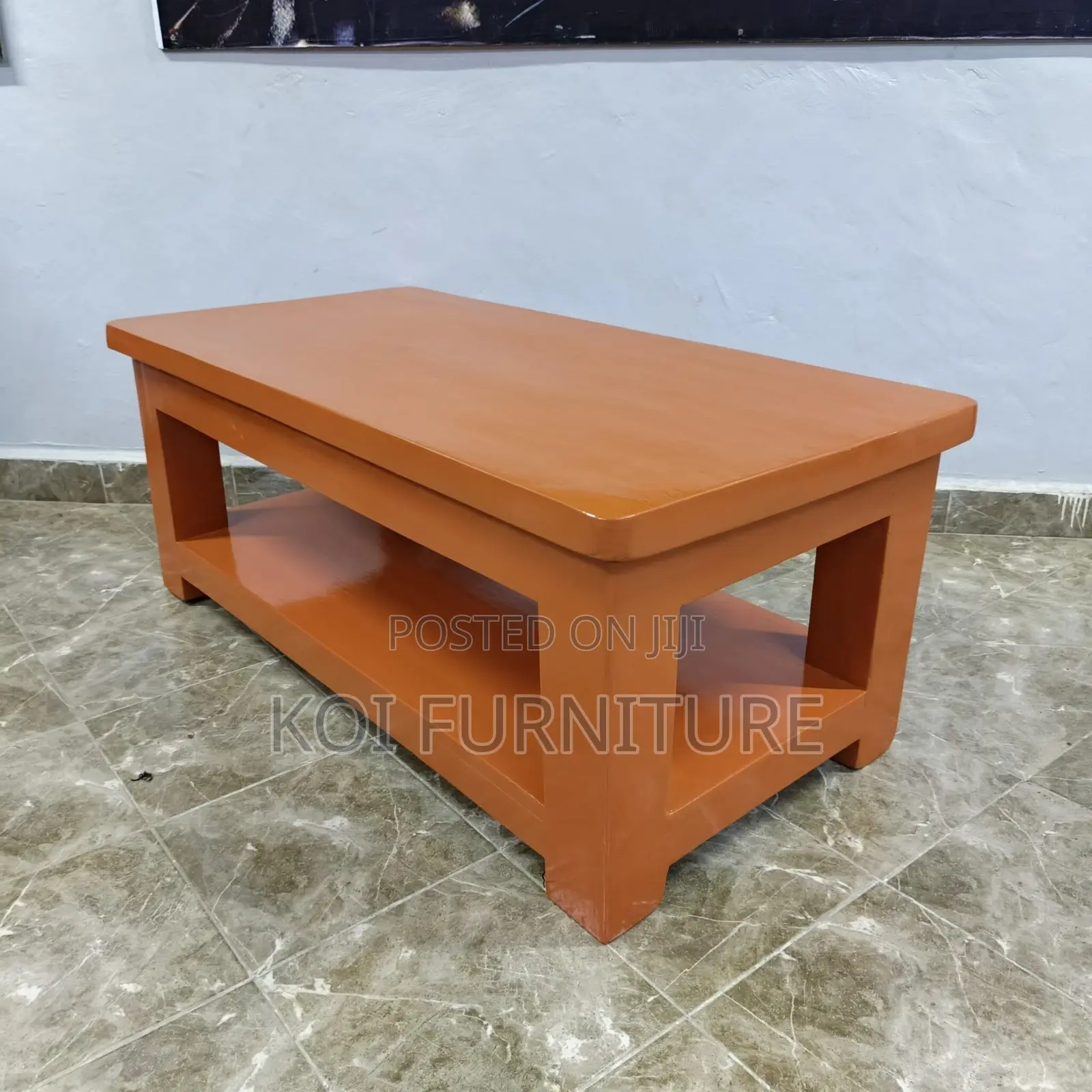 Coffee Table; Mahogany Executive Coffee Table