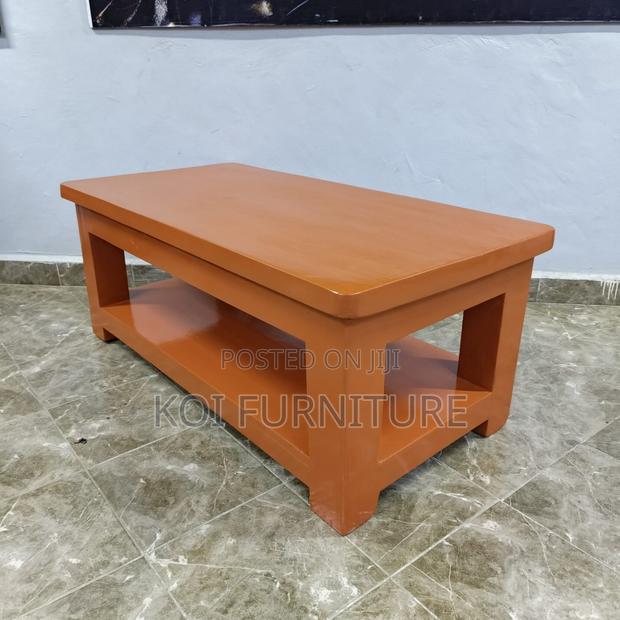 Coffee Table; Mahogany Executive Coffee Table