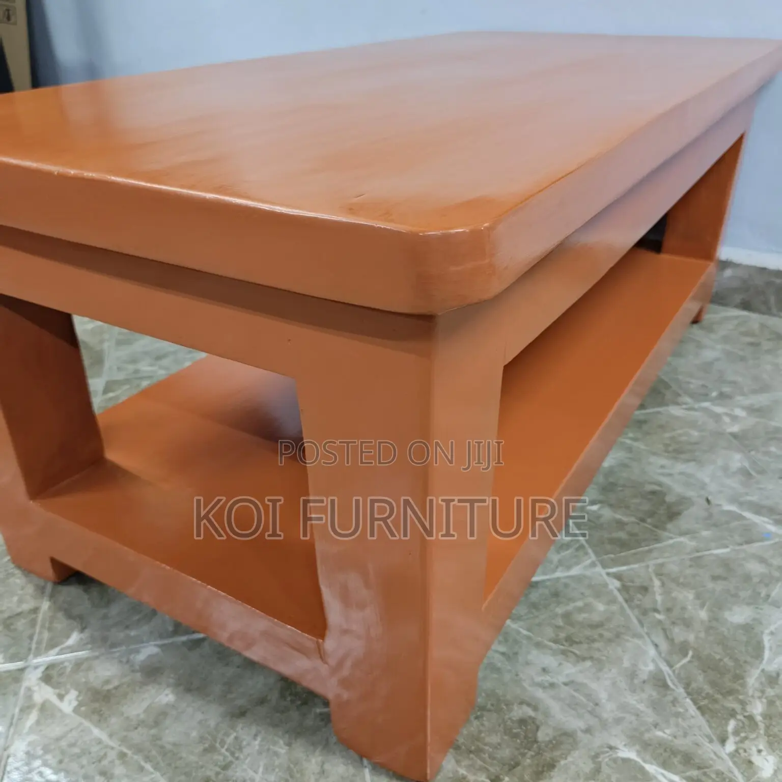 Coffee Table; Mahogany Executive Coffee Table