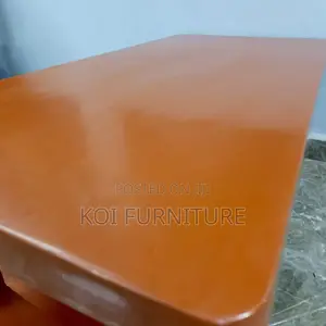 Coffee Table; Mahogany Executive Coffee Table