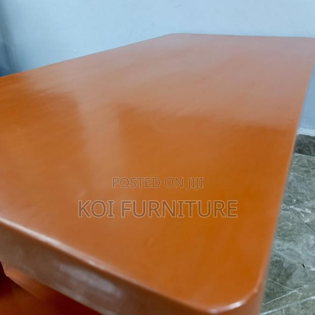 Coffee Table; Mahogany Executive Coffee Table - thumbnail 4